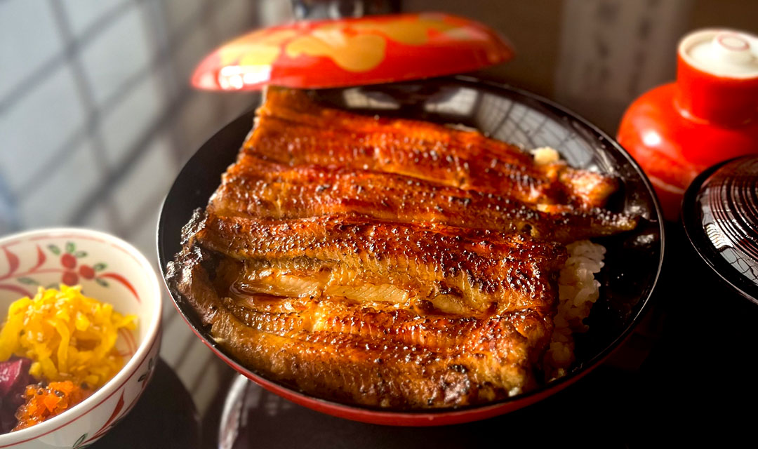 瓢亭の鰻丼
